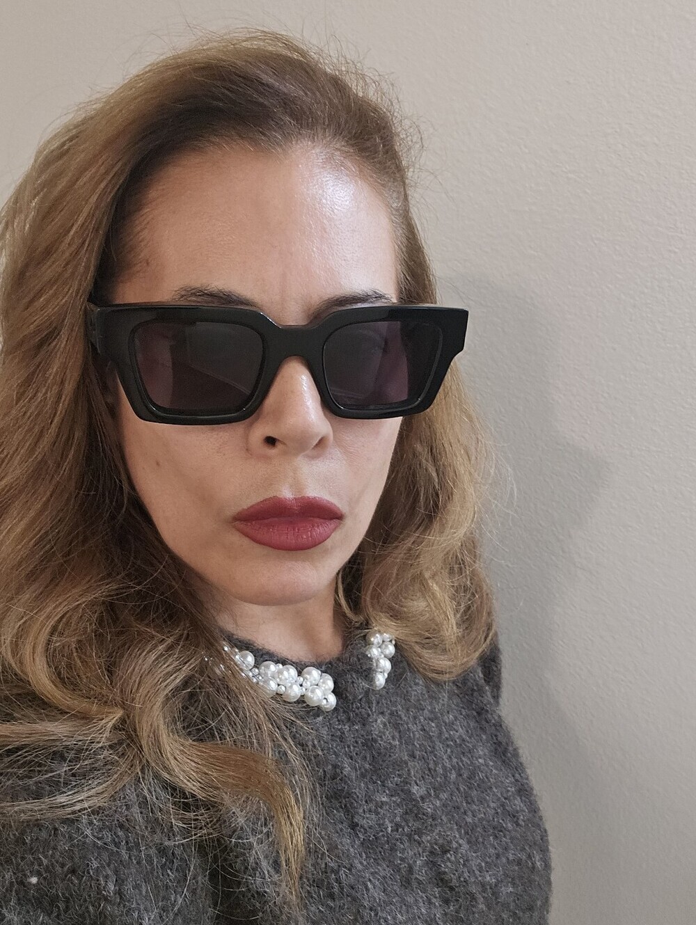 Off-White 50 MmVirgil Square Sunglasses . - Picture 10 of 10